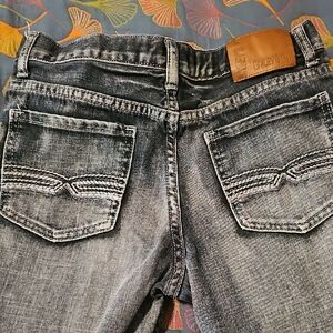 Bailey's Point Black Denim Jeans (26 X 28)